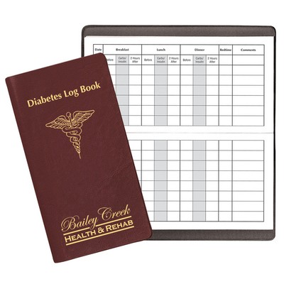 Diabetes Log Book w/ Continental Cover