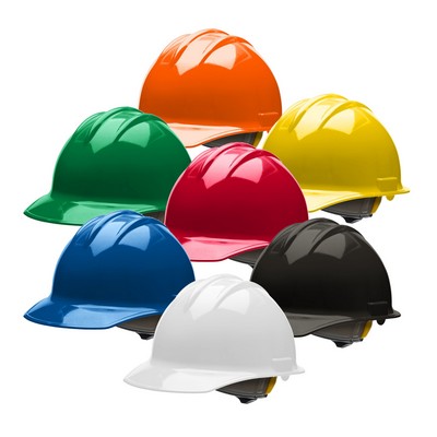 Bullard Cap-Style Hard Hat w/6-Point Ratchet Suspension