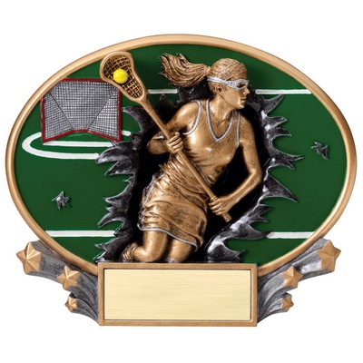 Motion X Oval - Lacrosse Award (Female)