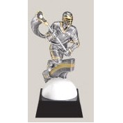 9" Male Lacrosse Motion Xtreme Resin Trophy