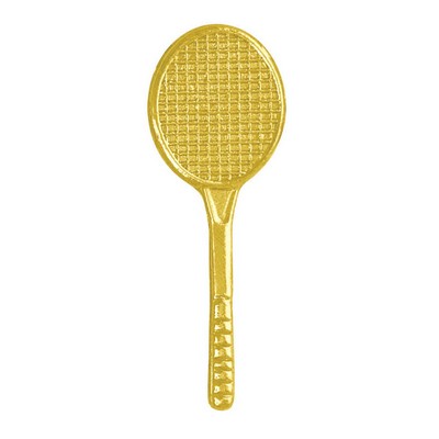 Tennis Racket Chenille Lapel Pin