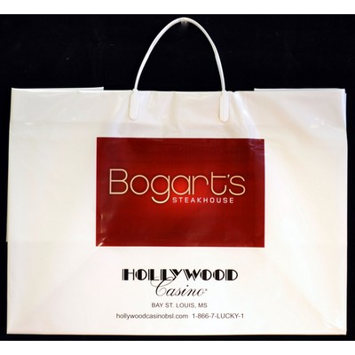 Clip Loop Handle Shopping Bag (12"x10"x14"x10")