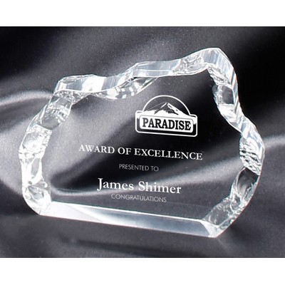 Clear Acrylic Iceberg Award