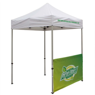 6' Deluxe Tent Half Wall Kit (Dye Sublimated, 1-Sided)