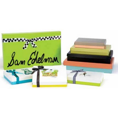 Colored Folding Apparel Box (14"x 4 1/2"x 1 1/4")