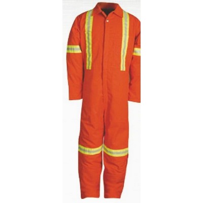 7.5 Oz. Premium Twill Coveralls w/Reflective Tape