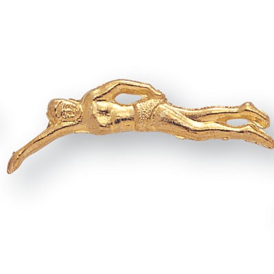 Female Swimmer Chenille Pin