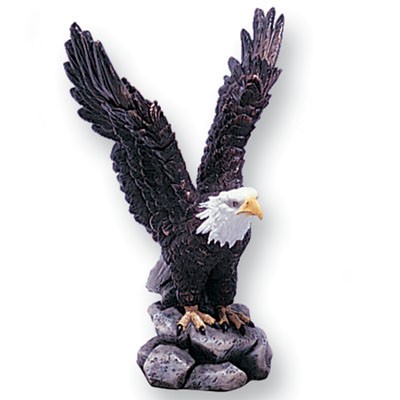 6½" Color Resin Eagle w/¼" Rod