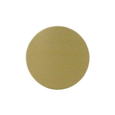 1½" Satin Brass Disc for Engraving