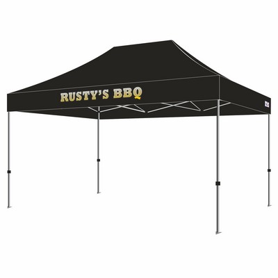 Commercial Steel CL 10x15 Custom Canopy Kit (Full Color Thermal Print, 1 Location)