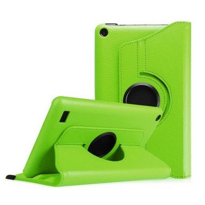 Kidder Rotate Leatherette Case for Kindle Fire HD 8" (Green)