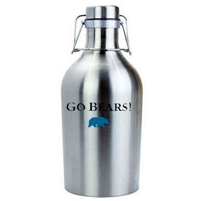 64oz Single Wall Stainless Steel Beer Growler