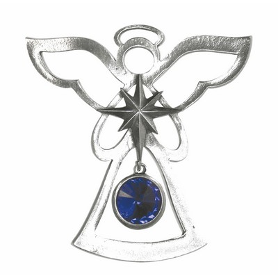 Birthstone Angel Ornament - September