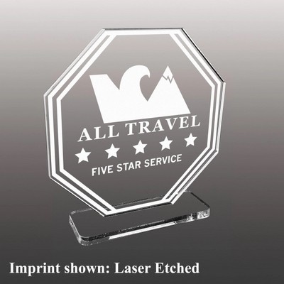 Stock Acrylic Awards - Laser Etched