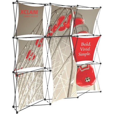 Xclaim 8ft Wide Fabric Popup Display Kit 05