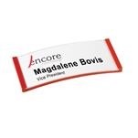 Medium Polar Badge Name Tag Holder, Magnet, Package of 20