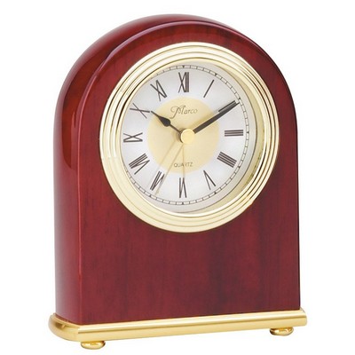 Small Rosewood Domed Clock