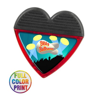 Heart Shaped Magnetic Memo Clip