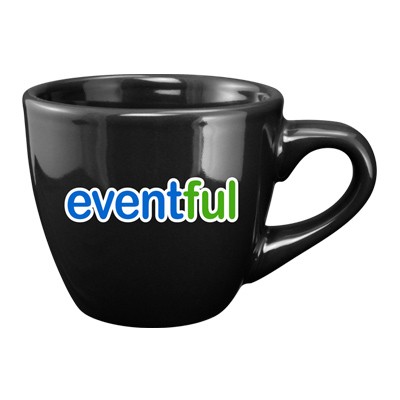 3.5 Oz. Black Custom Restaurant Espresso Cup