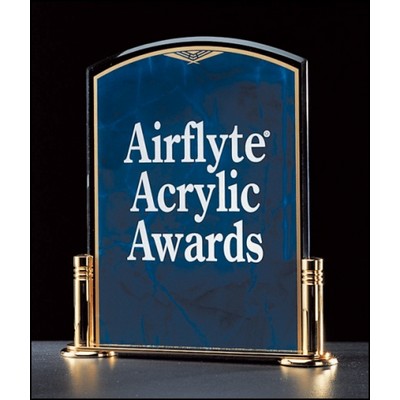 Marble Design Series 3/16" Sapphire Acrylic Award