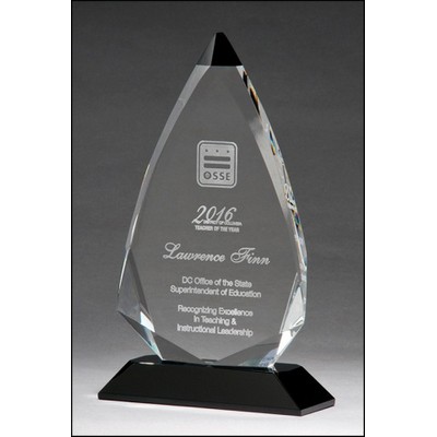 Arrow Shaped Crystal Award (5.25"x9")