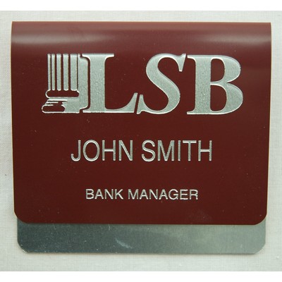 Pocket Style Engraved or Sublimated Badge