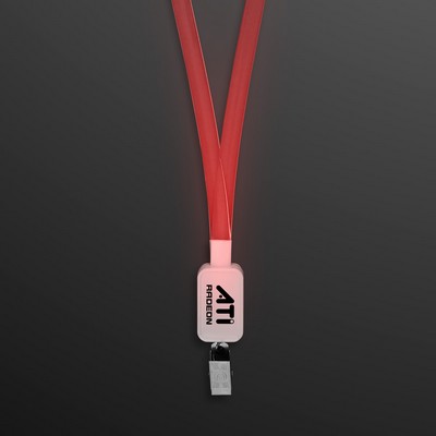 Supernova Light Lanyards, Color Change LED Badge Holders