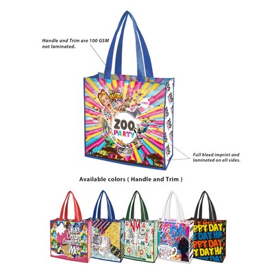 Small Quantity Custom All Sides Laminated Bag (12"x13"x8")