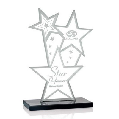 Stellar Award - Starfire/Black 9"