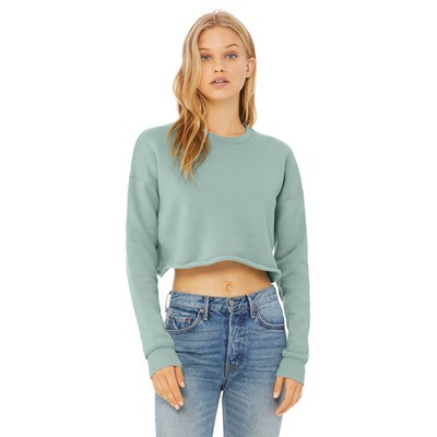 Bella+Canvas® Women's Cropped Crew Fleece Shirt