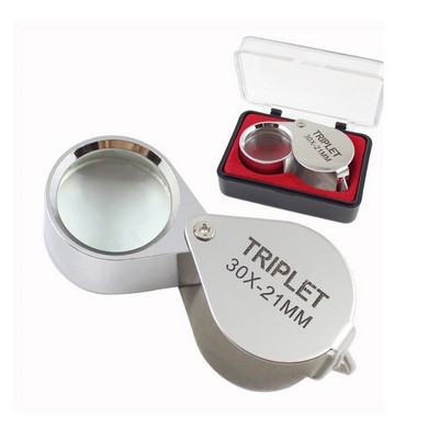 Foldable Jewelry Loupe 30X Magnification