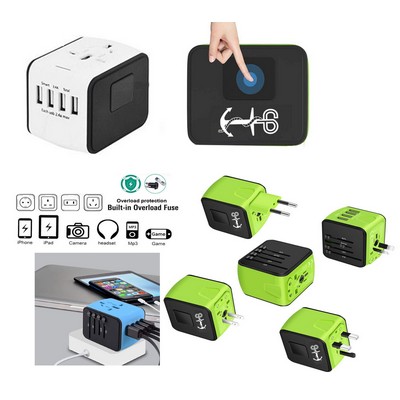 Kidder World Travel Adapter for 150 countries