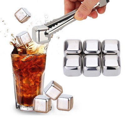 Stainless Steel Ice Cubes