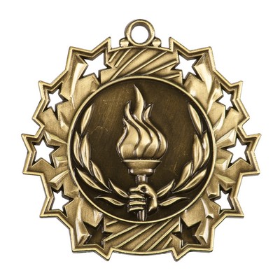 2.25" Ten Star Victory Medal