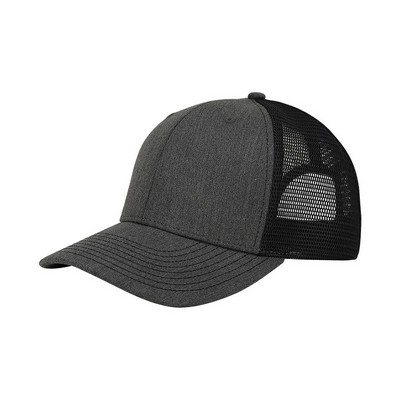 Heather Suiting Deluxe Trucker Cap