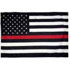 Thin Red Line US Civil Service Flag (3'x5')