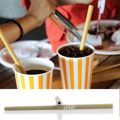 9" Bamboo Drinking Straw