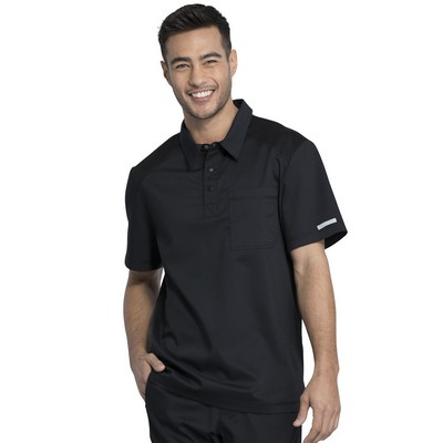 Cherokee® Workwear Revolution Men's Polo Scrub Shirt