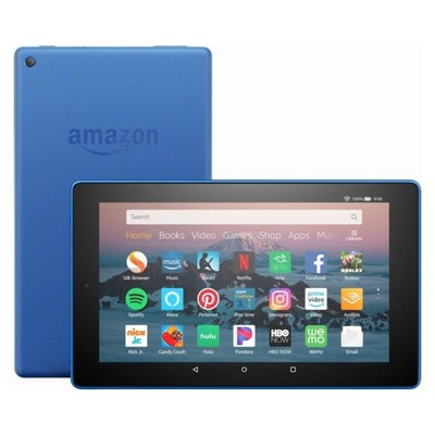 Amazon Fire HD 8 Tablet (8" HD Display, 32 GB) w/Alexa (Marine Blue)