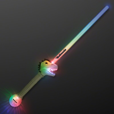 Light Up T-Rex Dinosaur Sword - Domestic Print