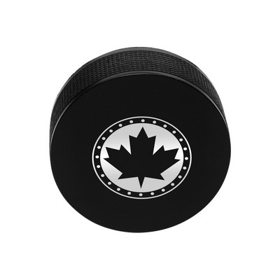 Hockey Puck Stress Ball (1 Color Imprint)