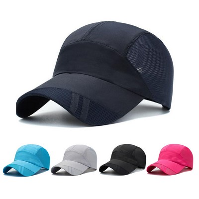 Quick Dry Mesh Cap Sun Baseball Cap