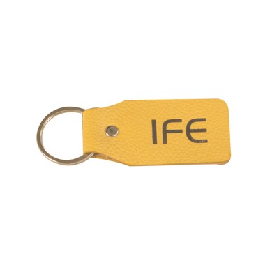 Medium Leather Key Tag (2.64"x1.3")