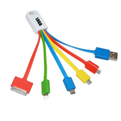 5 in 1 USB Charger Cable