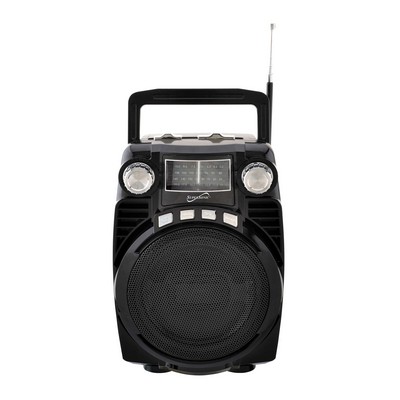 Supersonic® 4 Band Bluetooth Radio (Black)