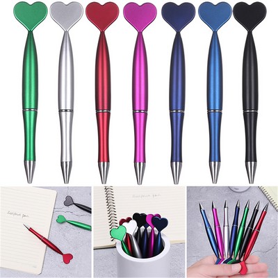 Top Heart Shaped Twist Ball Pen