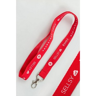 1" Polyester Lanyard