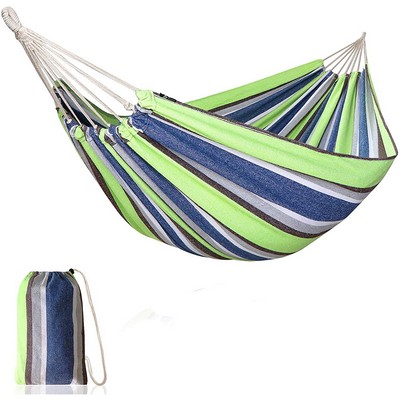 Outdoor Portable Travel-friendly Canvas Hammock