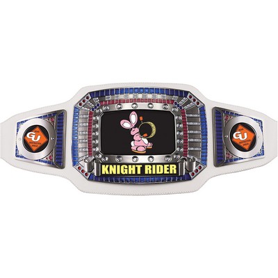 Champion Various Championship Belts - White-Silver