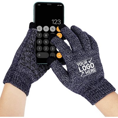 Anti-Slip Winter Knit Touchscreen Unisex Gloves